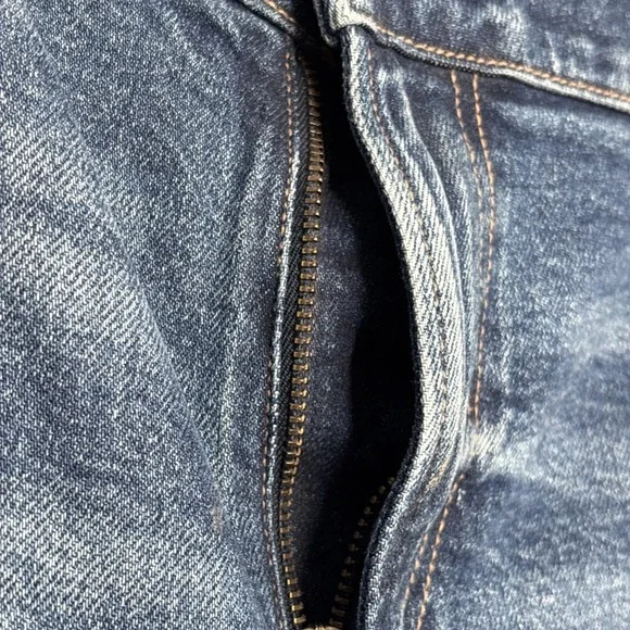 American Eagle Y2K Baggy Wide Leg Jeans Women’s 16 Long Low Rise - Picture 8 of 16